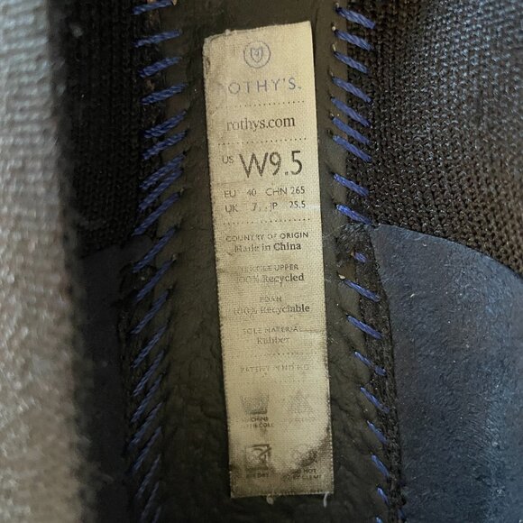 Rothy's The Point II Black - Picture 3 of 7